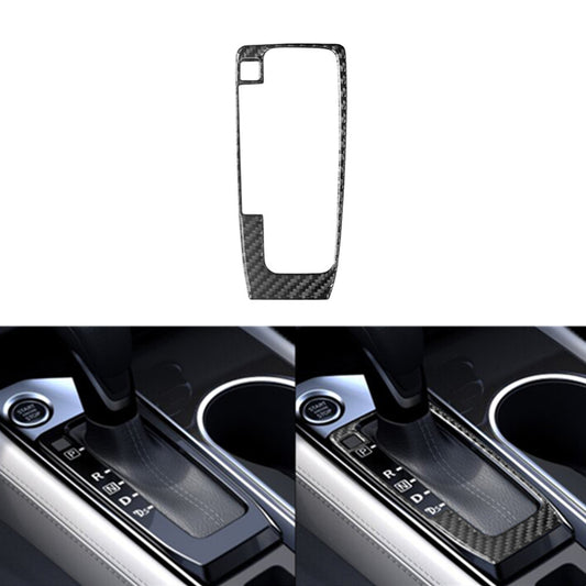 Carbon Fiber Door Lock Panel Decoration Cover Trim For Explorer 2013-2019 v