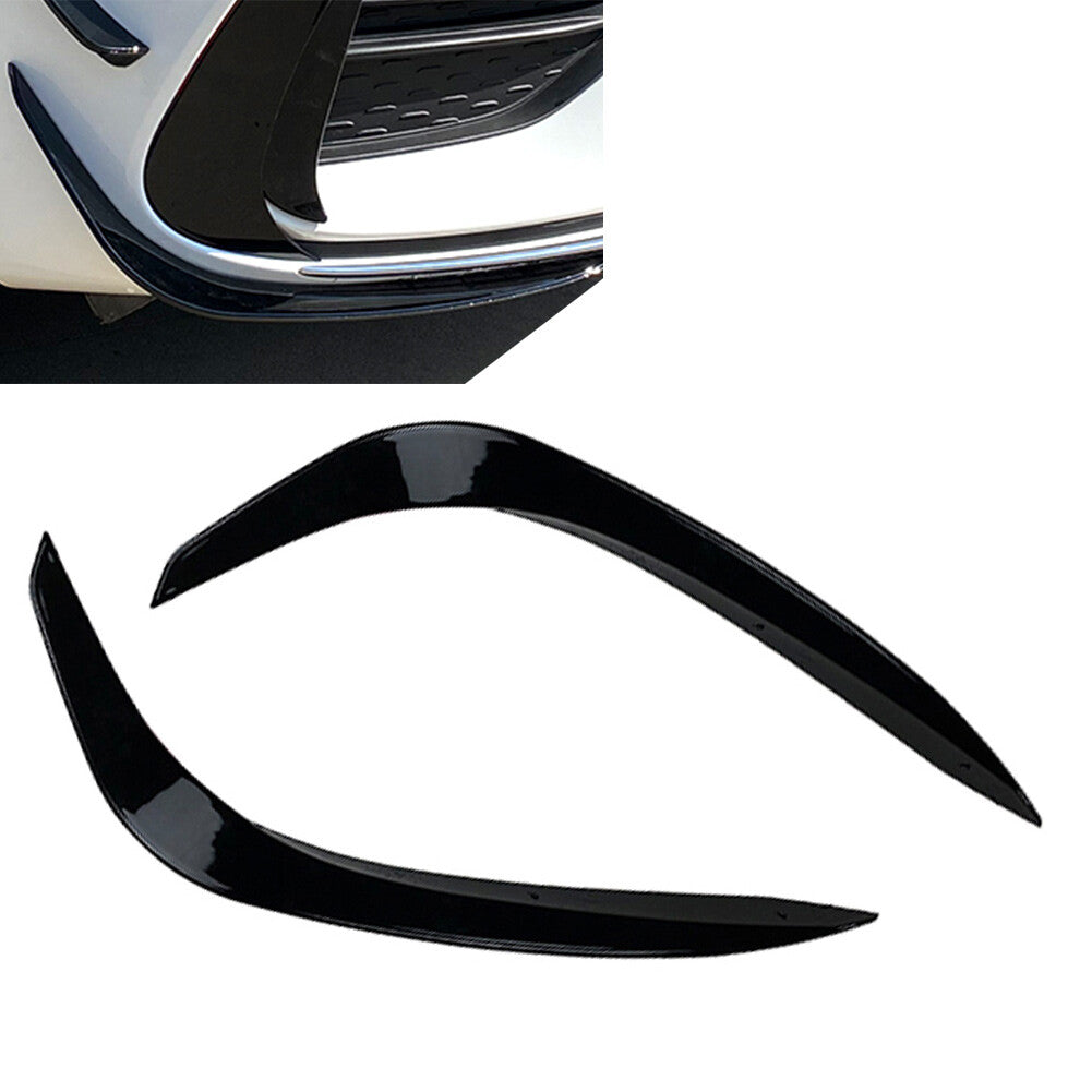 Gloss Black Front Bumper Lip Splitter Spoiler for Mercedes Benz C-Class W206 Q