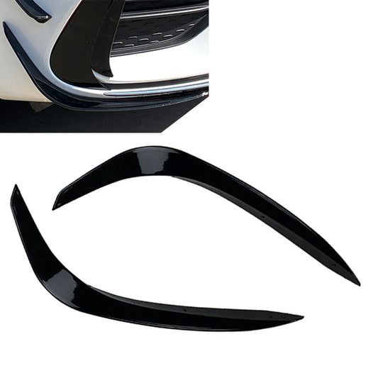 Gloss Black Front Bumper Lip Splitter Spoiler for Mercedes Benz C-Class W206 Q