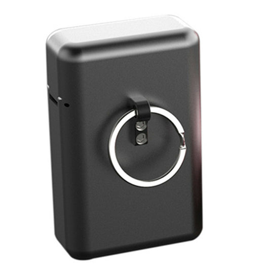 Aluminum Alloy Car Key Signal Blocker Case Keyless Entry Fob Guard Box With Ring
