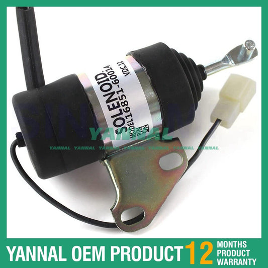 Fuel shut-off solenoid valve 16851-60014 is suitable for BX24D, BX25, BX1500D, X1800D, BX1830D, etc.