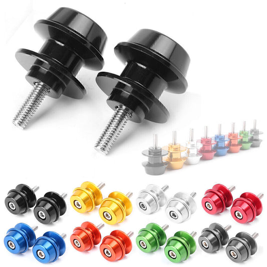 for Suzuki GSX250R GSXR600 GSXS750 GSX1000 6mm Motorbike Swingarm Spools Sliders