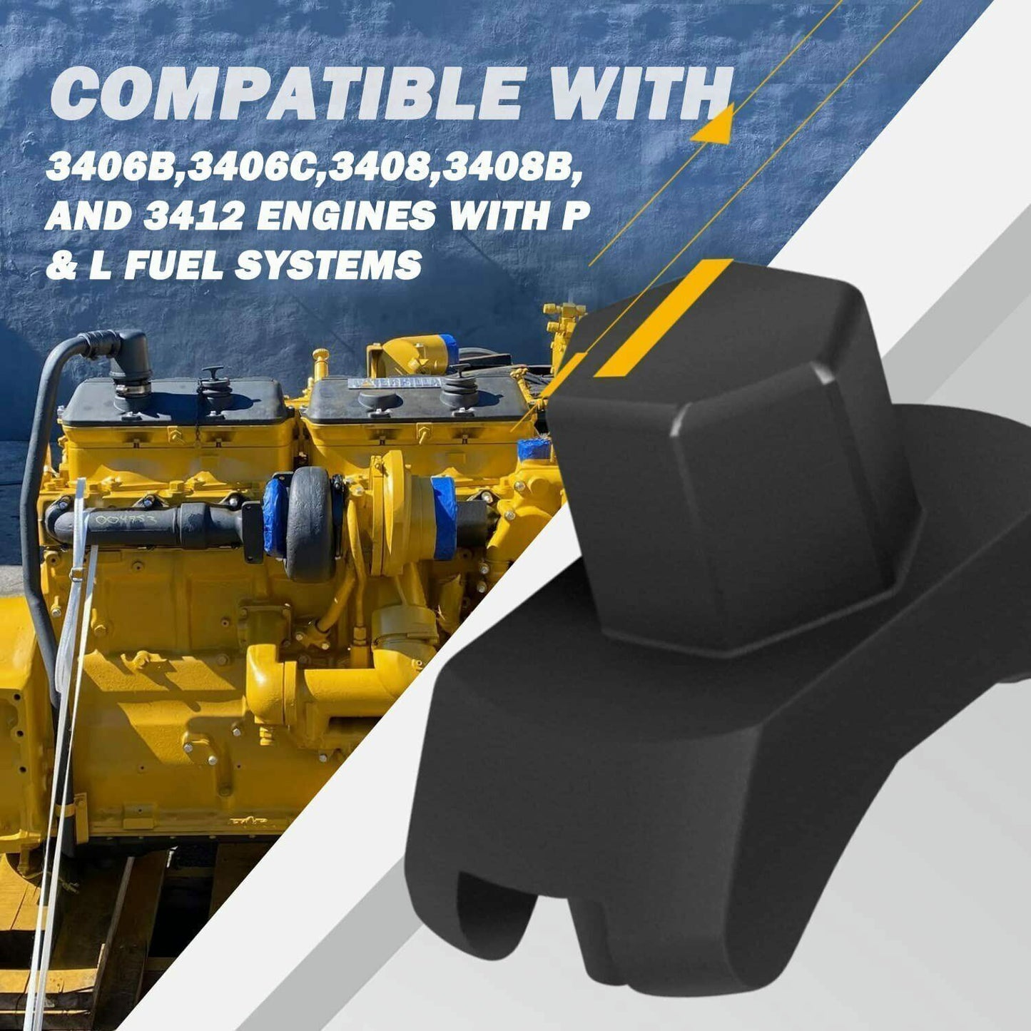 For Caterpillar Cat 3406 Fuel Injection Nozzle Retainer Spanner Wrench Tool n
