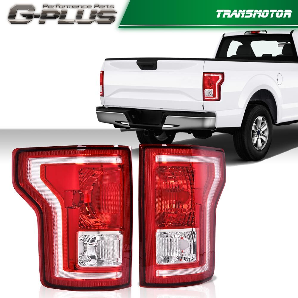 Fits 15-17 for LH & RH Halogen Tail Light Assembly Brake Light - v