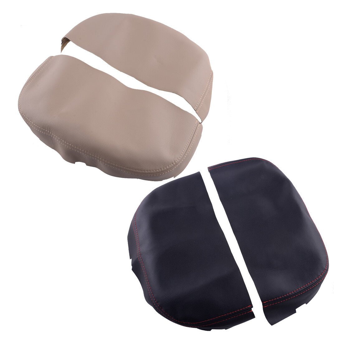 Fit for for Cadillac for Escalade 07-14 PVC Leather Center Console Lid Armrest Cover Use v