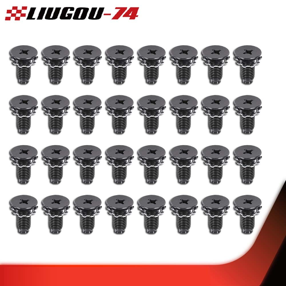 Suitable for 1948, 1949, 1950, 1951 pickup truck doors HINGE SCREW kit 32 pieces- v