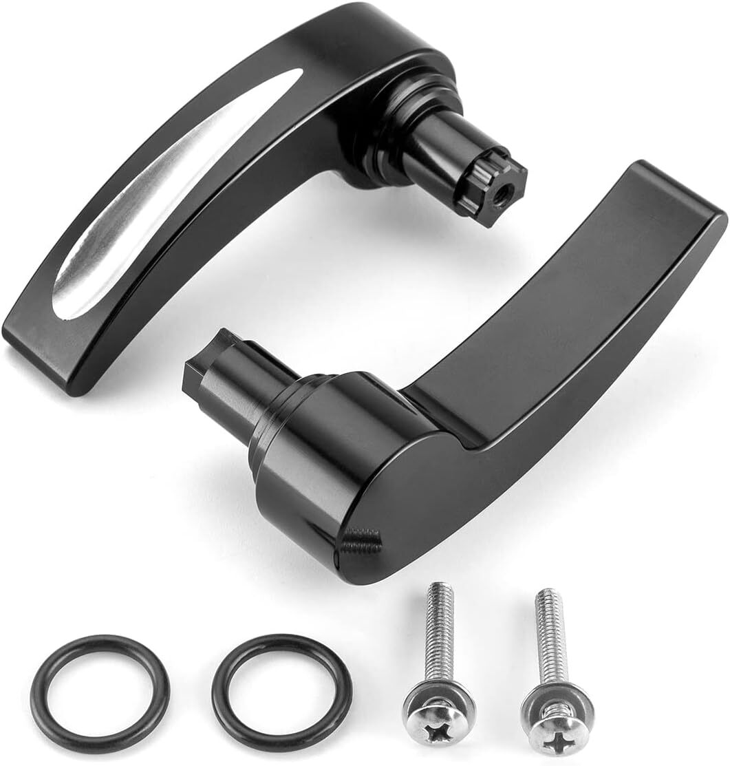 A pair of saddlebag cover lifter latch handle levers for Harley Electra Glide Road King- n