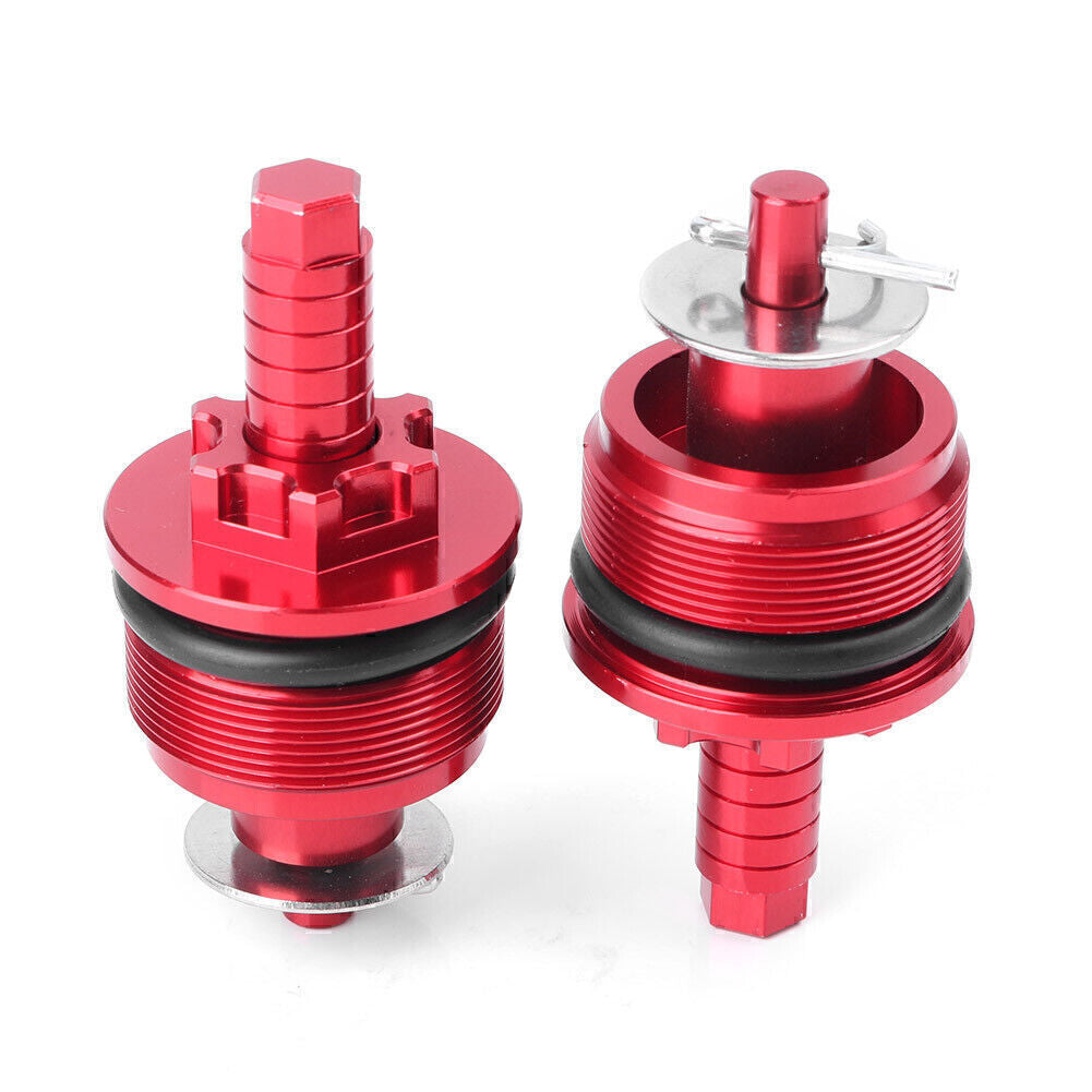 33MM Motorcycle Front Fork Cap Preload Adjuster Bolts for Honda CMX250 Red Q