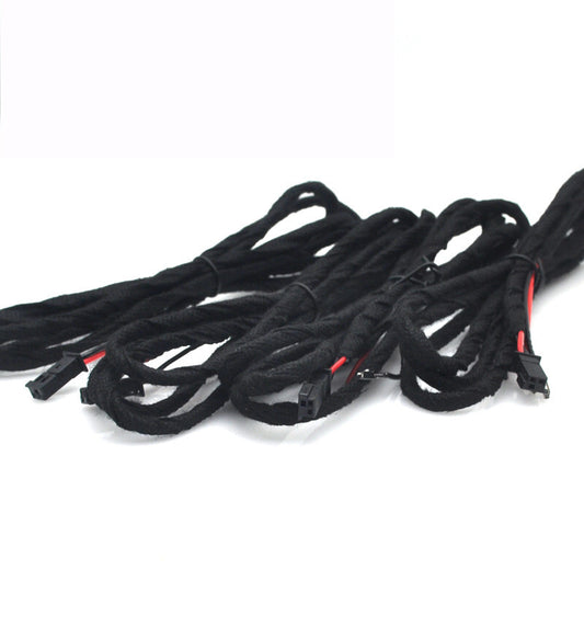 4x Retrofit Door light Cable step courtesy For E87 E90 E60 E63 E70 E91 E92 v