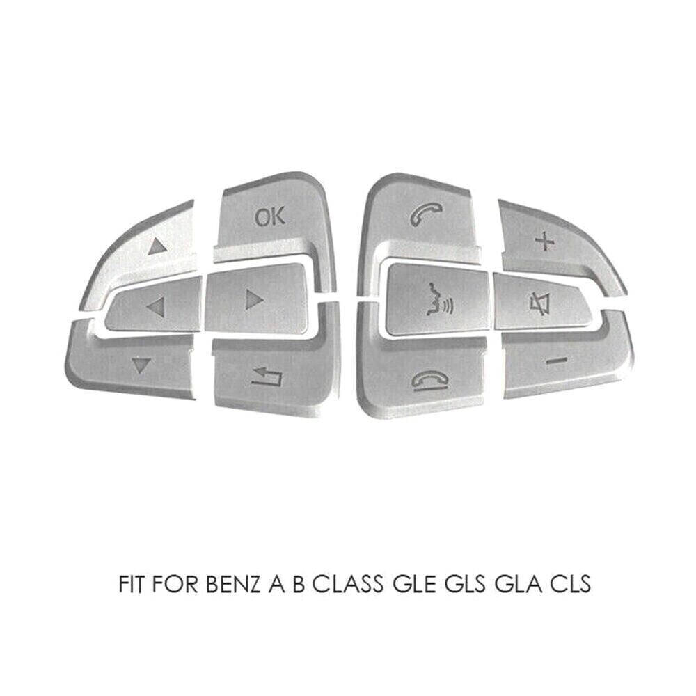 Car Steering Wheel Button Cover Trim for GLE/GLS/A/B/GLA/CLS Class n