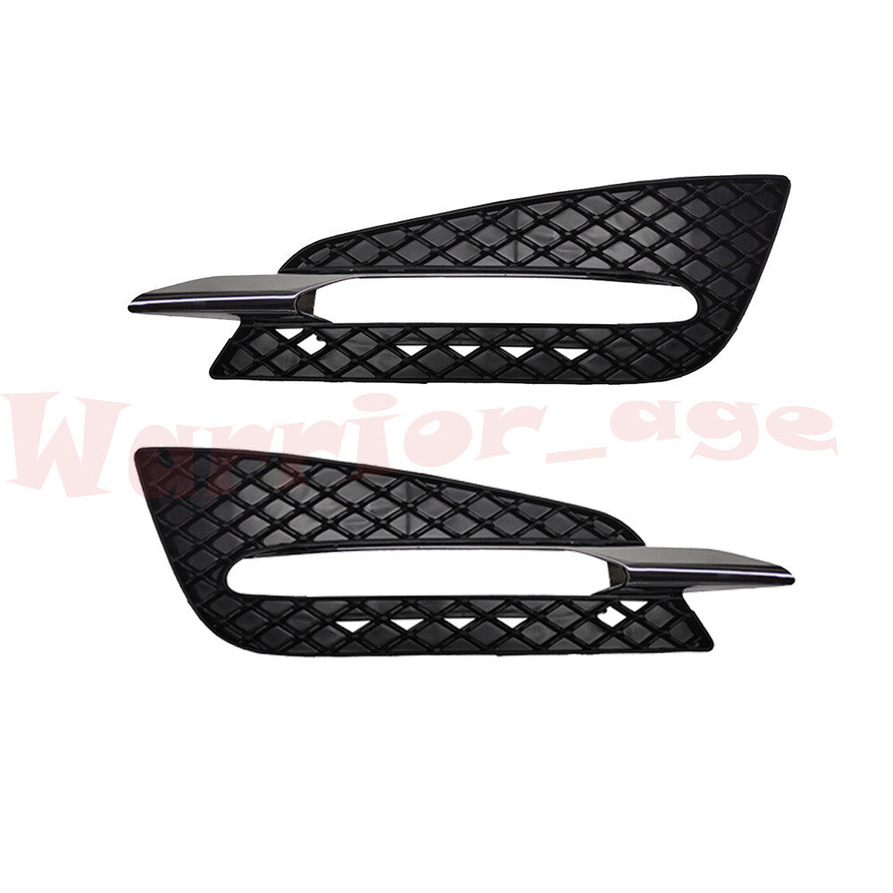Pair Black Front Bumper Lower Grill Left+Right for Mercedes R Class W251 LCI