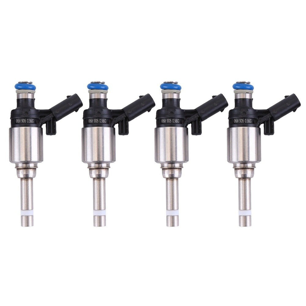 4Pcs Fuel Injectors 06H906036G for VW for Passat for Jetta GTI CC for Audi A3 for A4 for A5 Q5 09-17