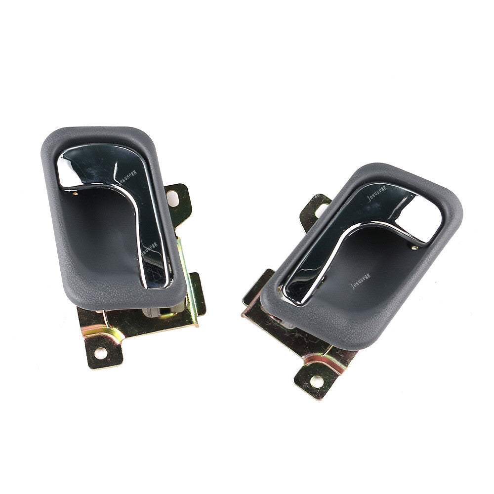 2X Interior Front/Rear Door Handle L+R for Mitsubishi Montero for Pajero V31 V32 V33 Q