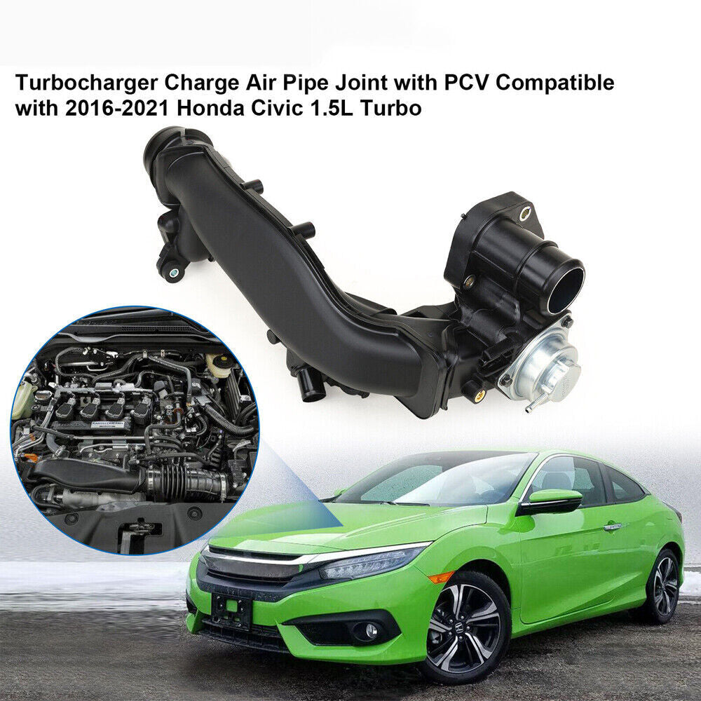 Air hose connector for 2016-2020 for Honda for Civic 1.5L 17270-5AA-H00 turbocharger charging. v