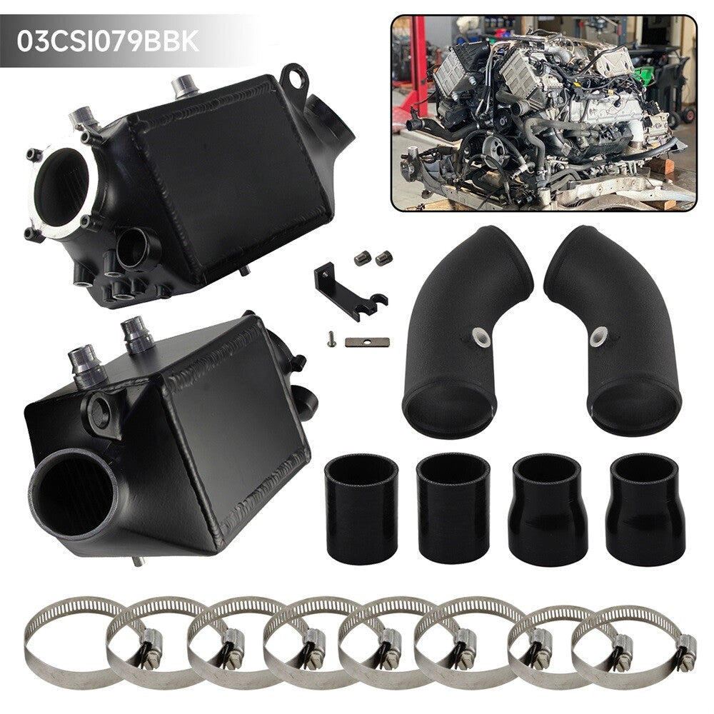 Twin Charge Air Intercooler + Turbo Intake Charge Pipe for BMW M5 M6 F10 F06 F12
