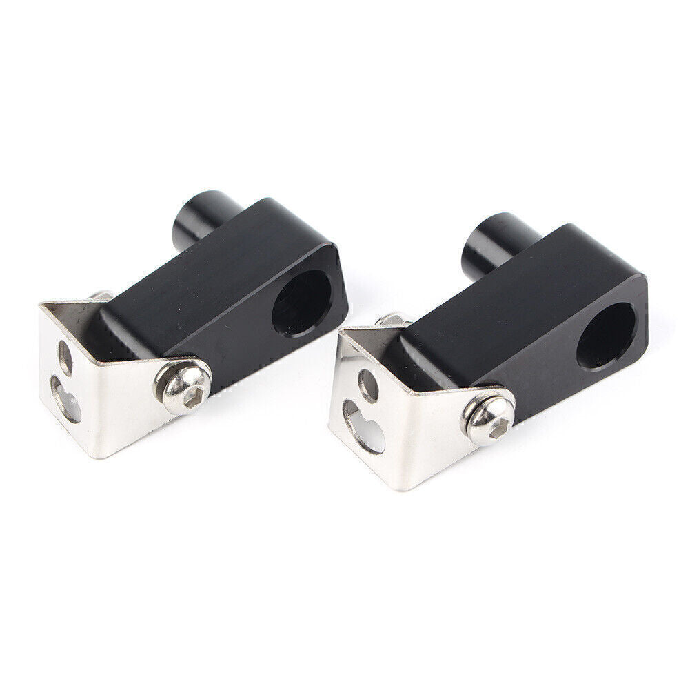 2 x Fog Light Bracket Fit Motorcycle Modification Support Holder Metal Alloy