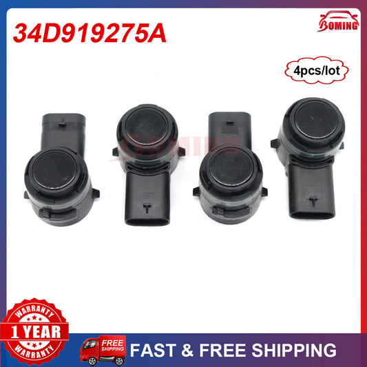 4x Bumper PDC Parking Sensor 5Q0919275B for VW for Porsche for Panamera for Cayenne for 911 for Audi Q