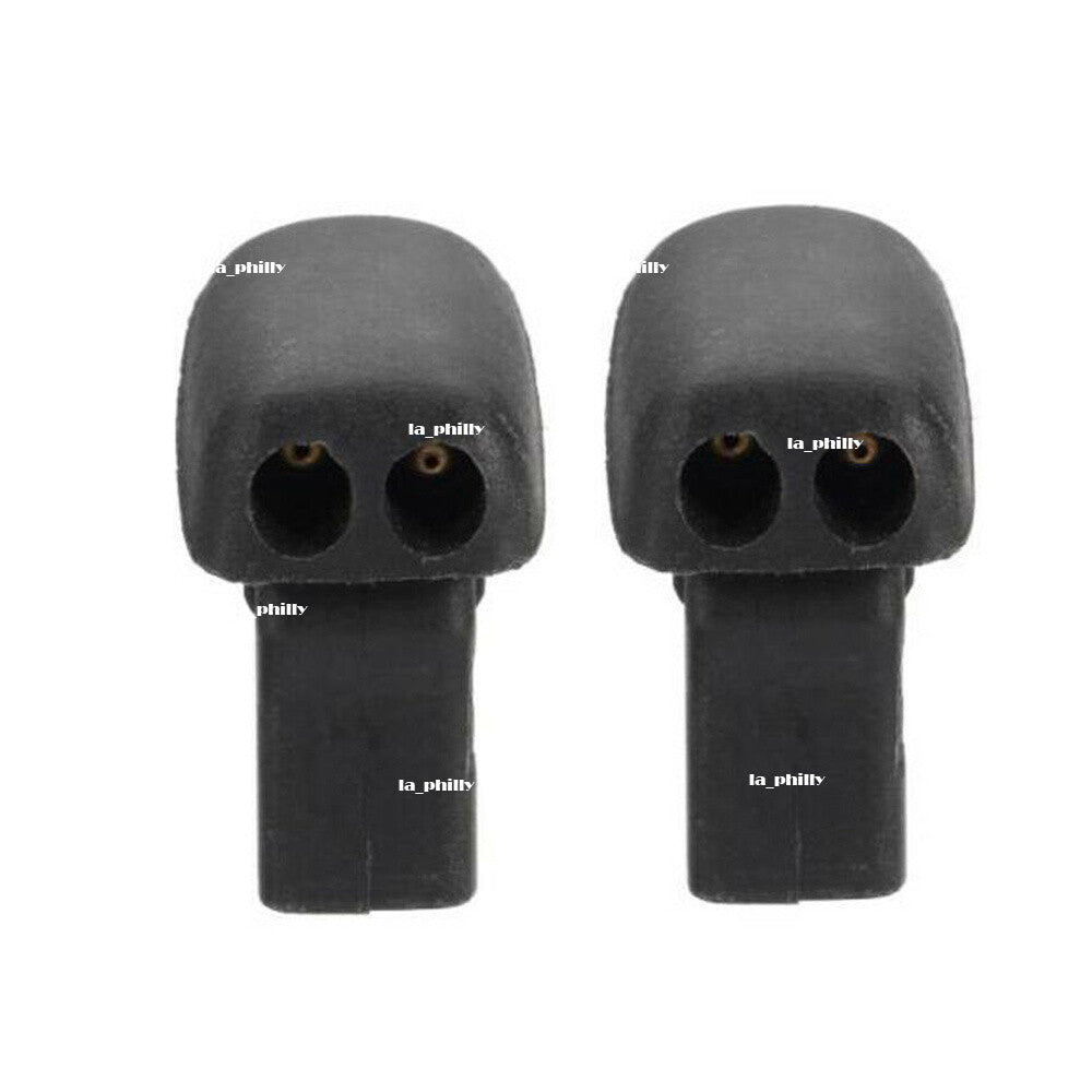 Pair Front Windshield Washer Nozzle for Jaguar X-Type 2.5L 3.0 2002-2007