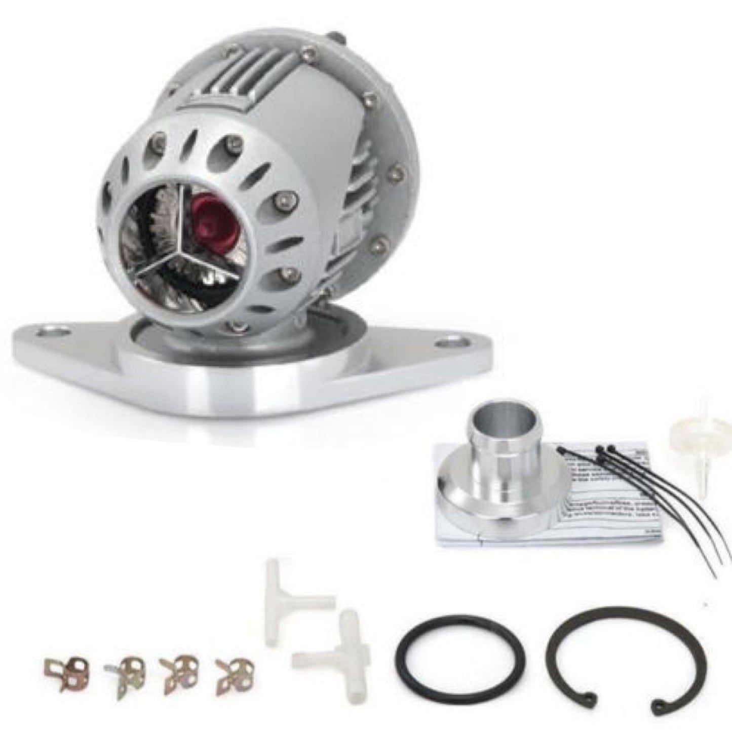 SSQV turbo blow valve is suitable for 02-07 for Subaru Impreza WRX and 04-18 for Subaru STI in silver.