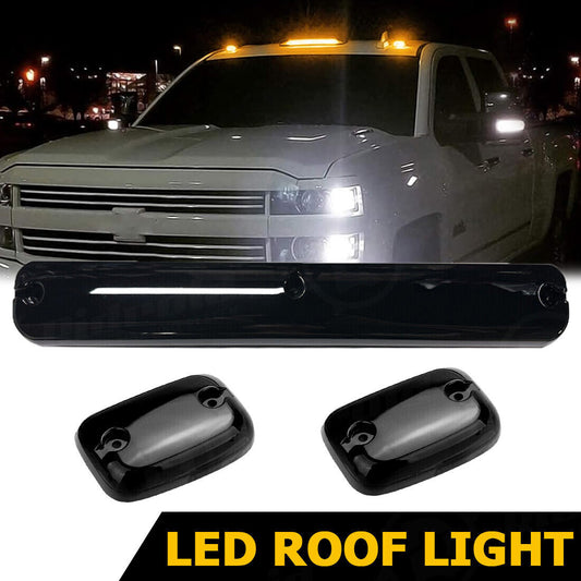 Amber For 2007-2022 for GMC for Sierra 2500HD/3500HD Cab Led LED Roof Top Running Light