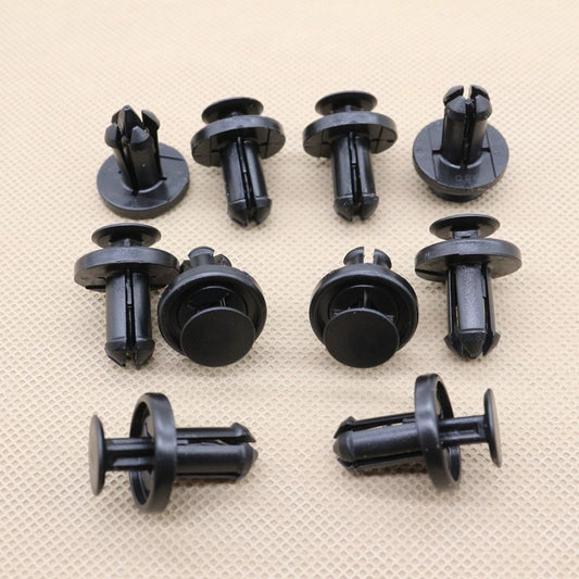 10-piece set of rocker arm molding push-type retaining clips suitable for Toyota 7586706030