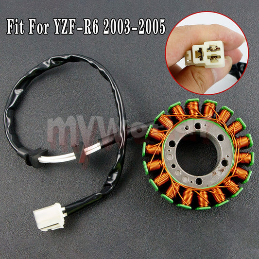 Fit for YAMAHA YZF R6 2003-2005 R6S 2006-2009 Generator Magneto Stator Coil New