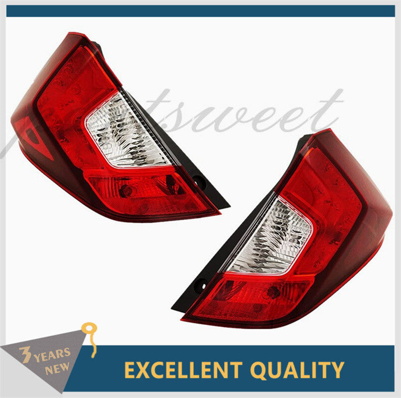 LEFT RIGHT TAILLIGHTS TAIL LIGHTS REAR LAMPS PAIR FITS for HONDA FIT 2015-2020