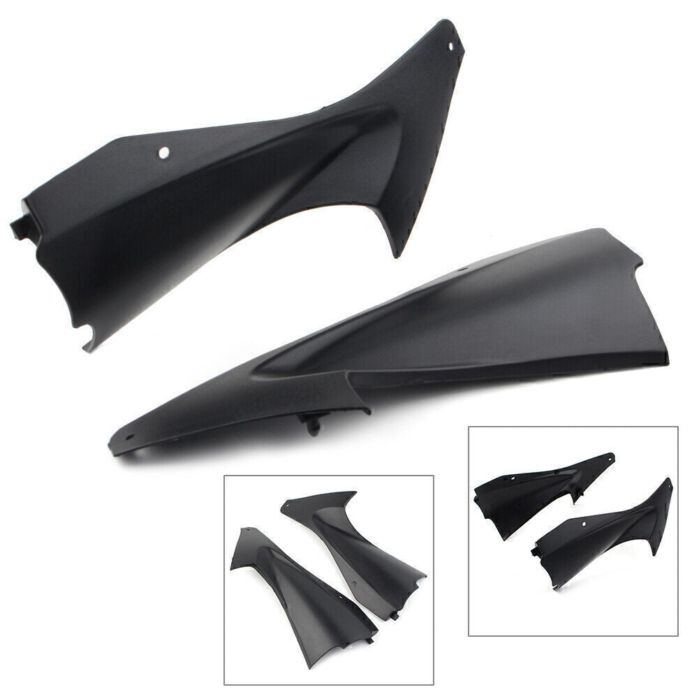 2x Gas Fuel Tank Side Cover Fairing Panel Cowl Trim Fit for Yamaha 2006-2007 YZF R6