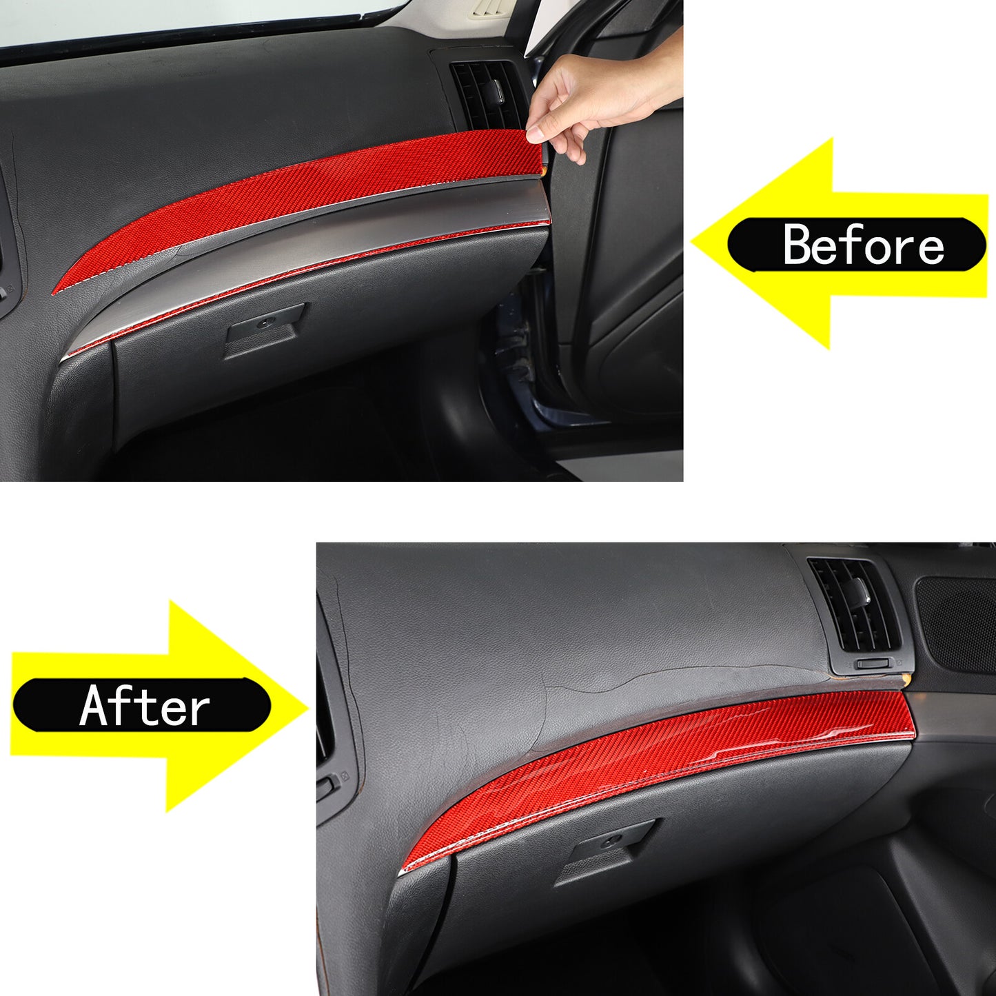 ABS Silver Pair Rear D Post Corner Molding Kit for Hummer H3 2005 - 2009- v