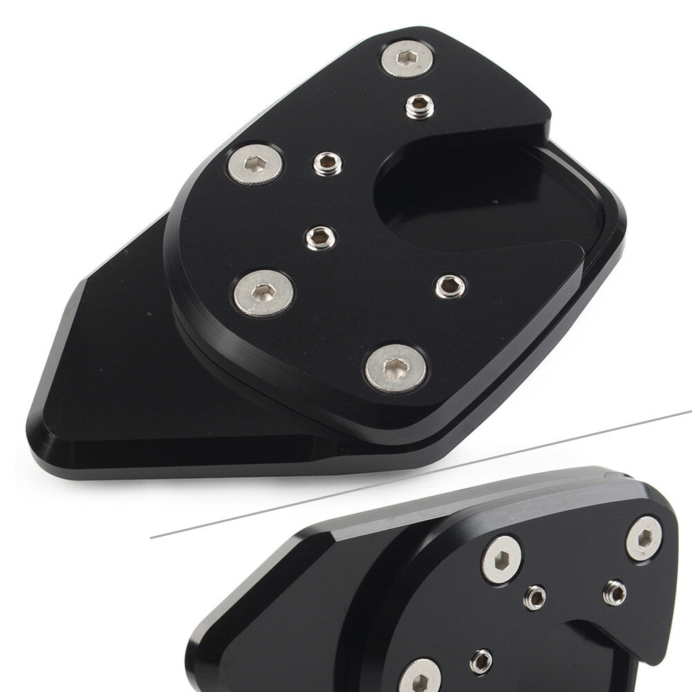 Kickstand Side Stand Extension Plate Pad Fit for Honda X-ADV XADV 750 2017-18 Black