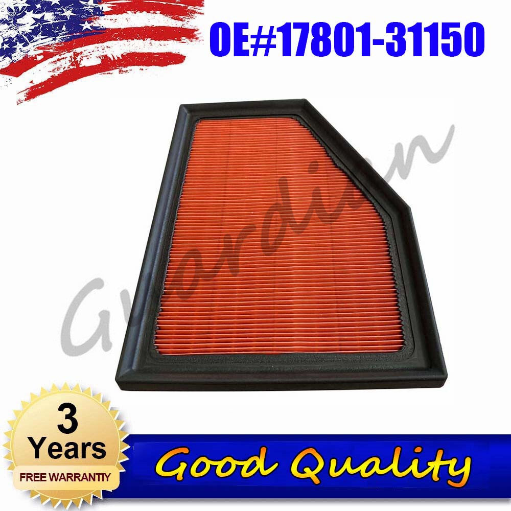Air Filter 17801-31150 Replacement Part Clean for Lexus LS350 LS500h LC500h 3.5L