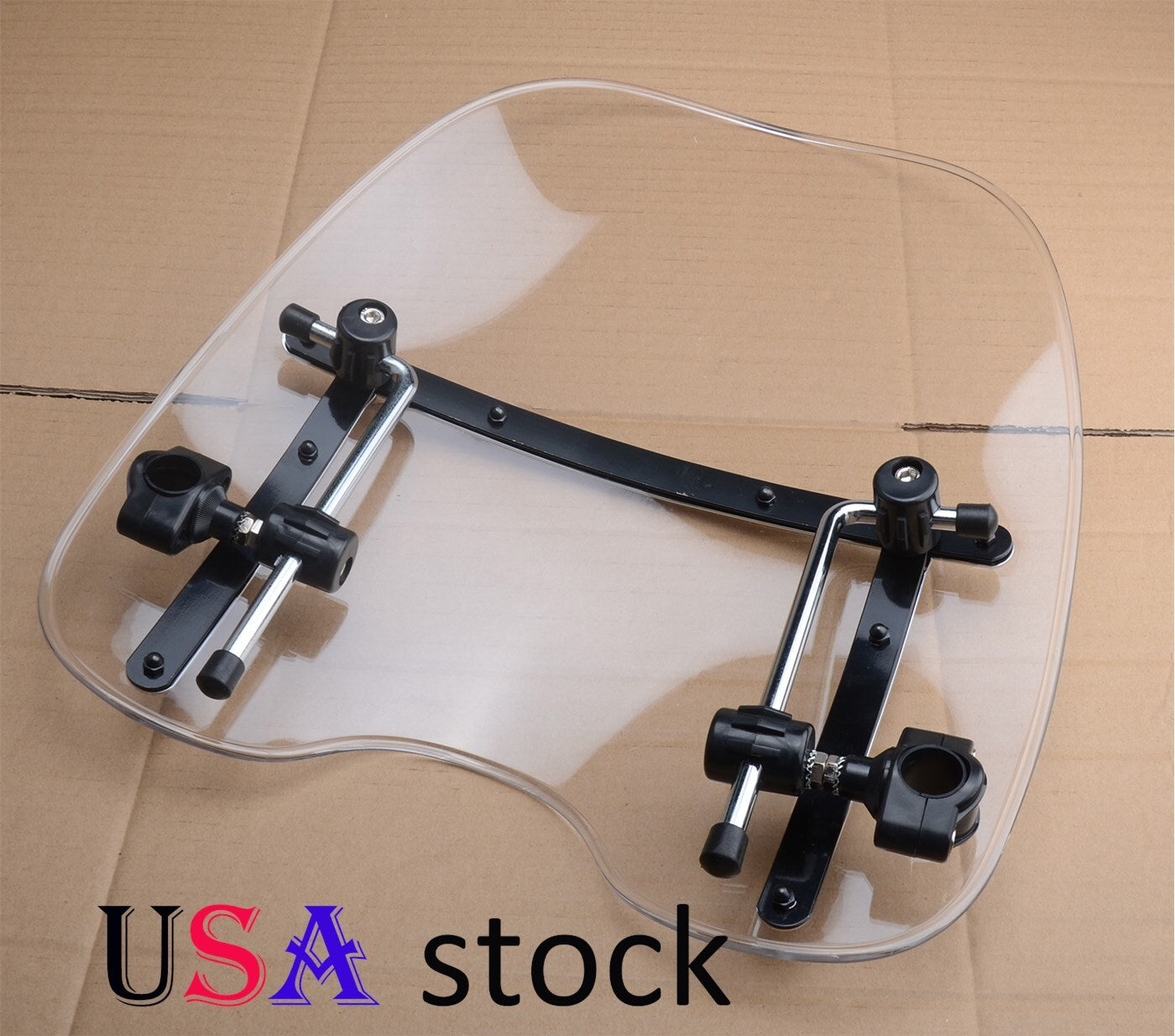 Clear Windscreen Windshield for Yamaha V-Star XVS1100 XVS650 XVS1300 XVS950 Q