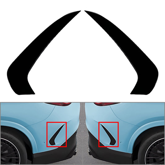 Rear Bumper Side Air Vent Spoiler for Mercedes-Benz GLC Class Coupe C254 23+ 23
