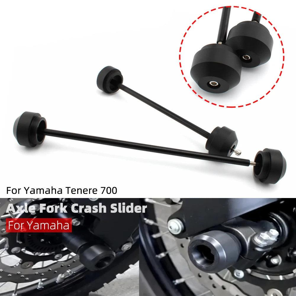 Rear Front Axle Fork Crash Slider for YAMAHA Tenere700 XT700Z 2019-21 Anti-Fall