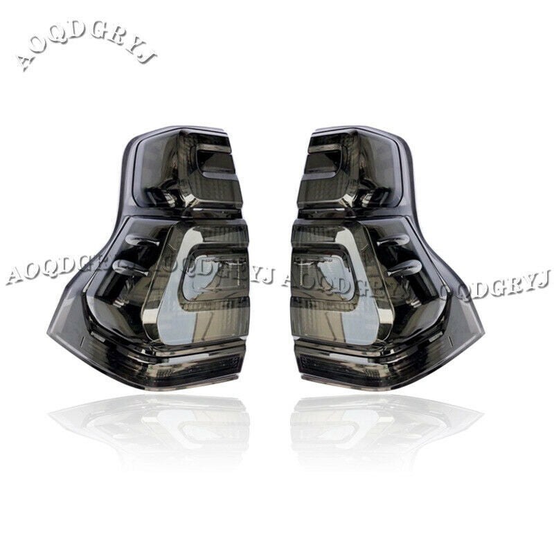 Black Smoke LED Tail Light Rear Brake Lamp for TOYOTA PRADO FJ/LC150 2018-2021