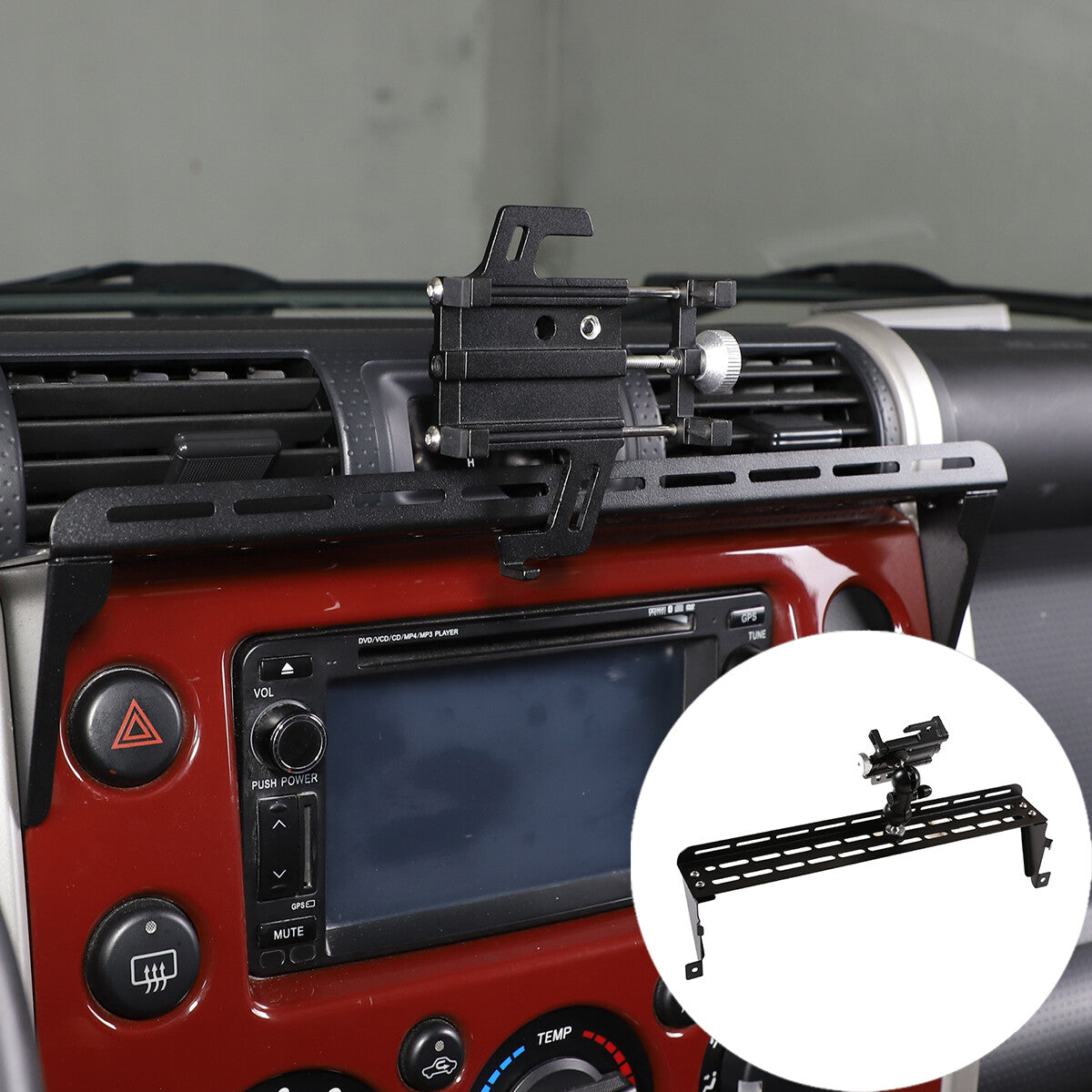 ABS carbon fiber steering wheel button cover decoration suitable for Supra 2019-2022- v