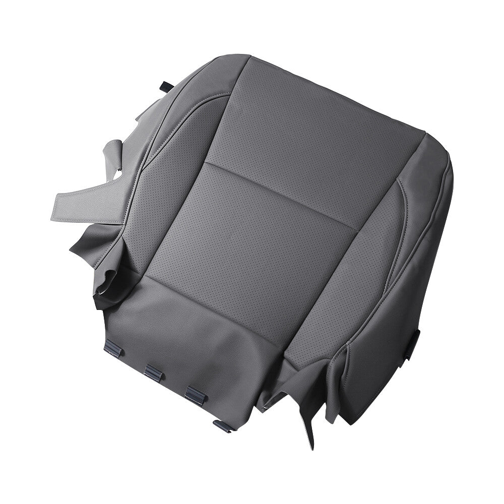 Fit 2007-2012 for Lexus ES350 ES450 4-Door Synthetic Leather Driver for Seat Cover Gray Q