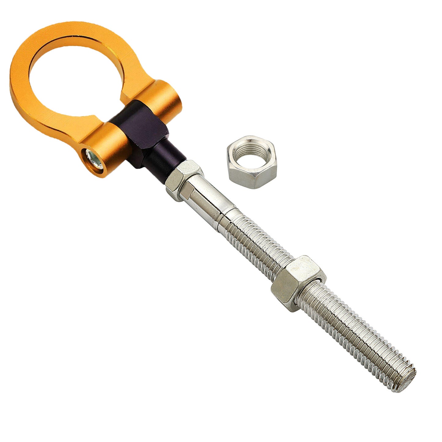Gold Heavy Duty Front  Rear Screwed-On Tow Hook for Chevy Camaro 2017-2022 Q