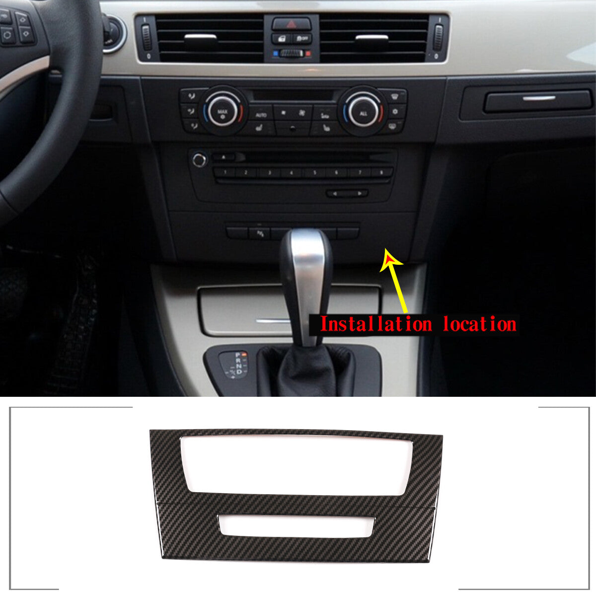 Suitable for Mazda CX-5 CX5 2017-2024 red aluminum console AC Knob protective ring decoration 3X- v