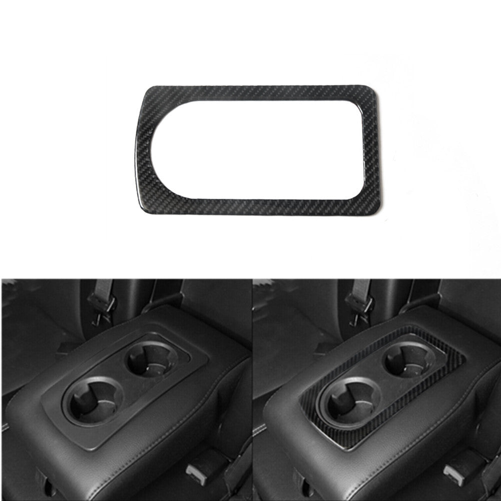 Central Gear Shifter Trim Panel Interior Carbon Fiber for Acura TSX 2003-08 Red v