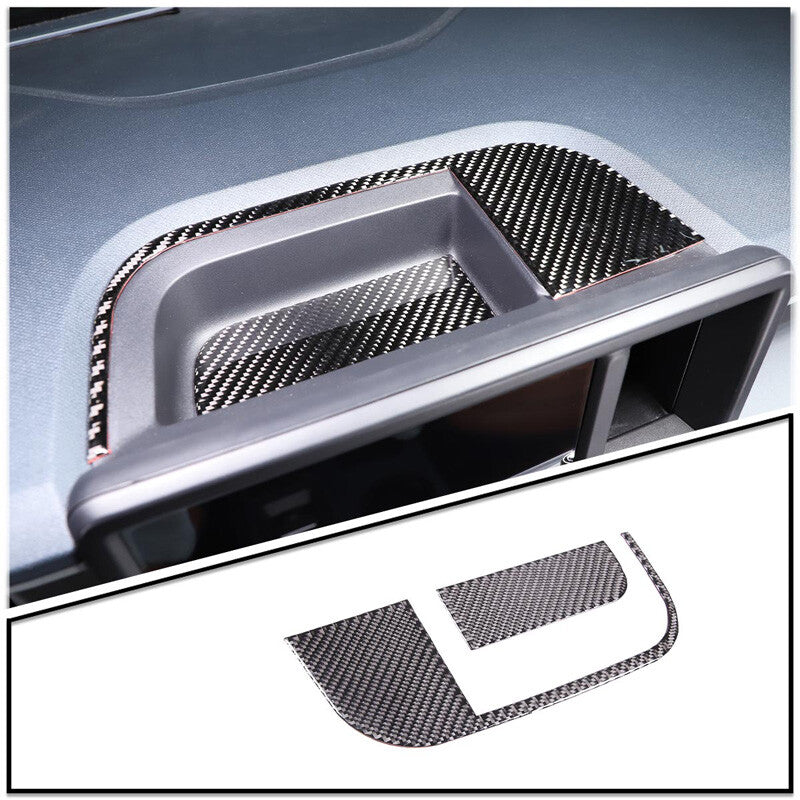 Carbon Fiber Dashboard Panel Trim Cover Trim ABS for Corvette C7 2014-2019- v