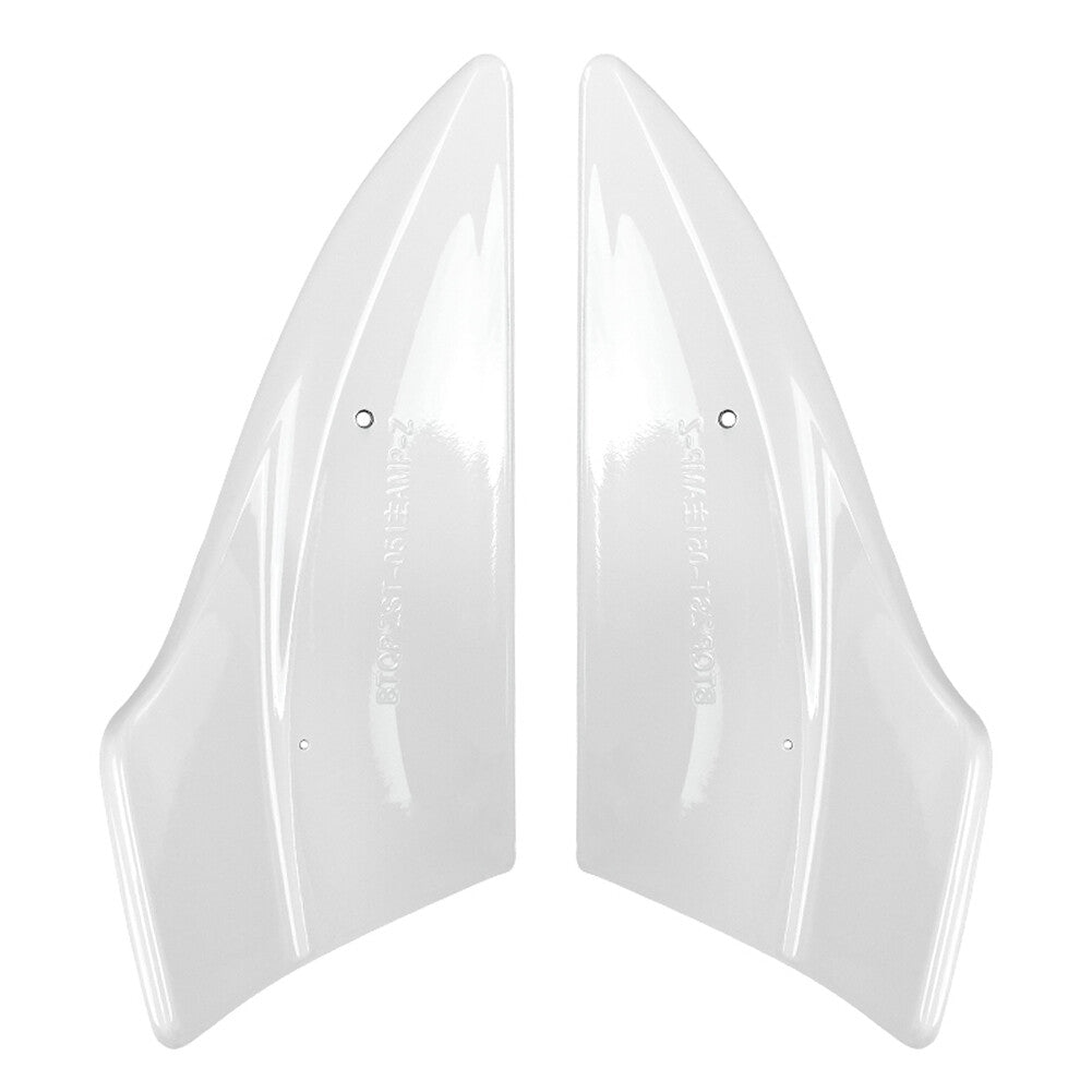 Splitter Air Vent Intake Lower Spoiler Canards Fit for Benz C Class W206 Sedan White