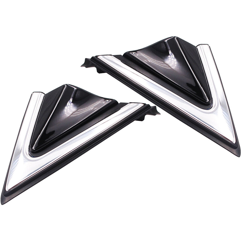 Left  Right For 13-18 for HYUNDAI SANTA FE Fender Pillar Trim Mirror Corner Molding