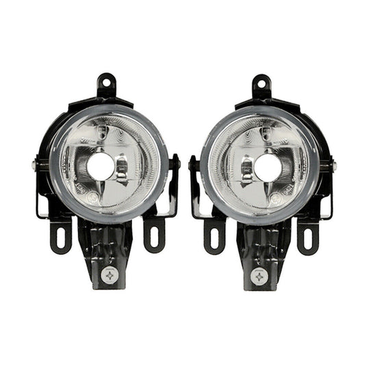2x Left Right Clear Driving Lamps Fog Lights for Mitsubishi Pajero / Montero