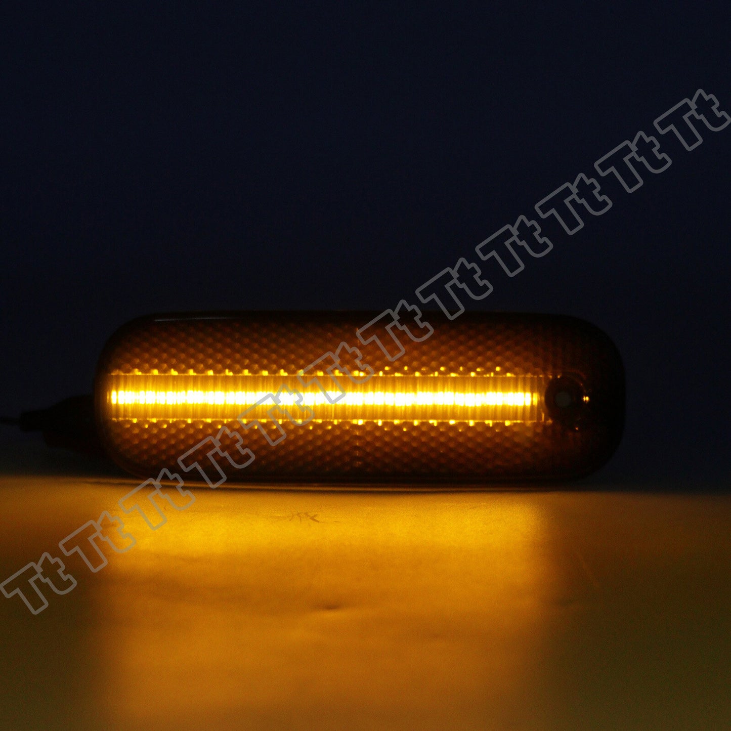Smoked LED Front and Rear Bumper Side Marker Lights for 1991 - 2002 for Infiniti G20 - v