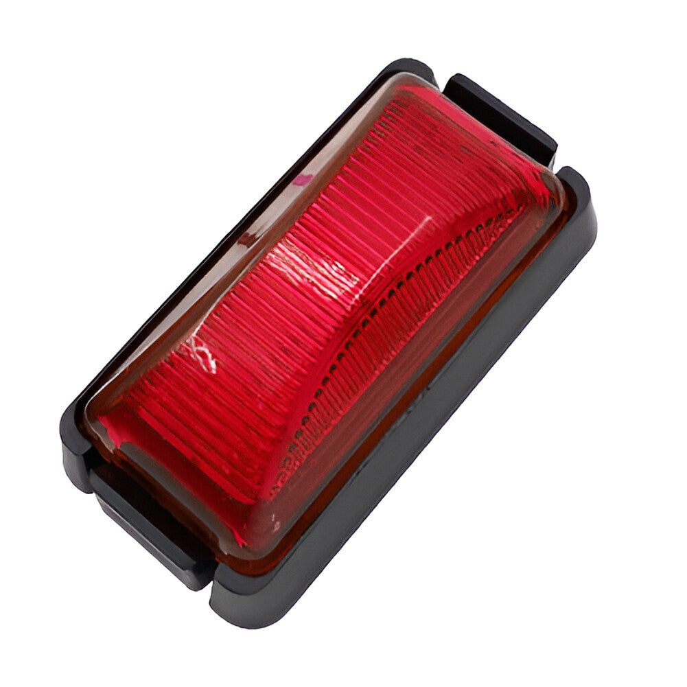 2pcs/Kit 6LED Red Clearance Lamp Side Marker Lights Truck Trailer Universal v