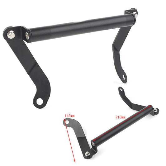 for HONDA ForZA 125 22mm Extension Handlebar Navigation Bracket GPS Phone Holder Q