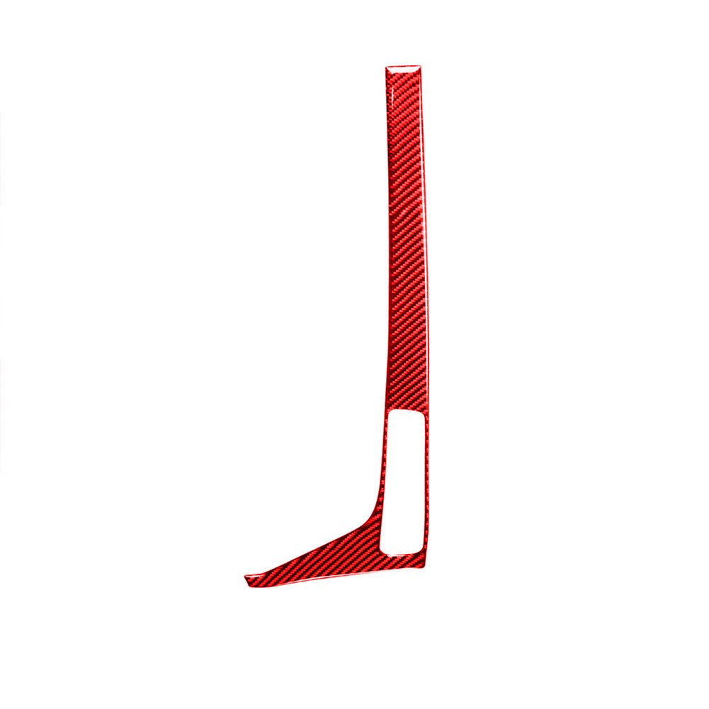 Red Carbon Fiber Above Console Storage Outer Cover For Sonic 2012-2016 v