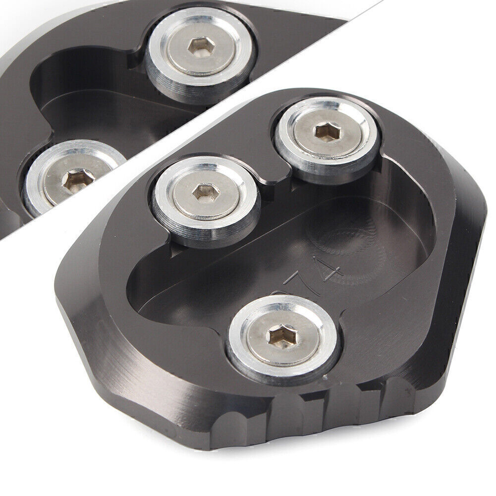 Kickstand Side Stand Plate Extension Pad for YAMAHA YZF-R6 2017-2018 Titanium Q