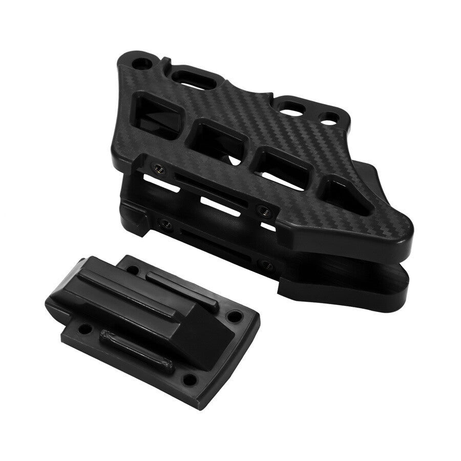 Motor Chain Guide Box Protective Cover Carbon Fiber Color for YAMAHA for KAWASAKI Q